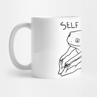 Self Care Frog Funny Frog Lover Mug